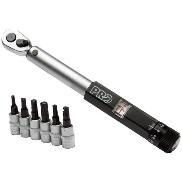 Pro Ayarlı Tork Seti 3-15 Nm (3/4/5/6mm/T25/30) Kutulu Siyah
