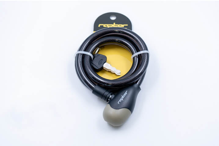 Raptor Anahtarlı Bisiklet Kilidi 12x120cm 200918 87320