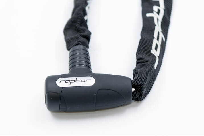 Raptor Anahtarlı Zincir Kilit 4x120cm Siyah 200774