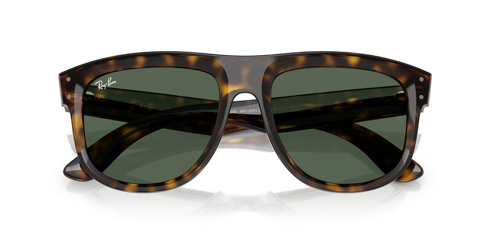 Ray-Ban Boyfriend Reverse Güneş Gözlüğü RBR0501S 6790VR 56 Ekartman Dark Havana Dark Green