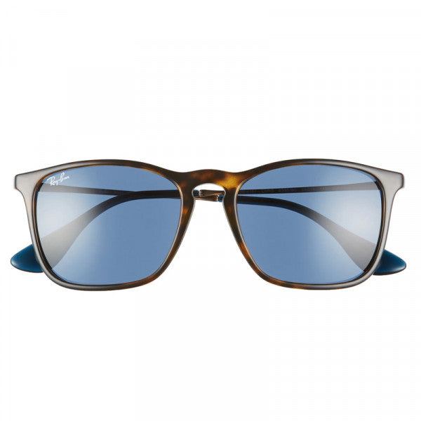 Ray-Ban Chris 0RB4187 Güneş Gözlüğü Havana Dark Blue