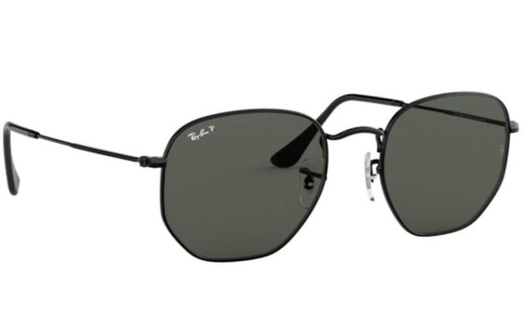 Ray-Ban Hexagonal 0RB3548N Güneş Gözlüğü 002/58 Black G-15 Green 54 Ekartman