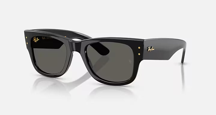 Ray-Ban Mega Wayfarer ASAP Rocky Özel Koleksiyon Güneş Gözlüğü 0RB0840S Black Dark Gray 51 Ekartman 6826J5