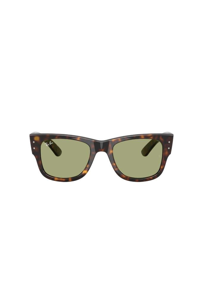 Солнцезащитные очки Ray-Ban Mega Wayfarer RB0840S 902/4E 51 размер Гавана бутылочно-зеленый