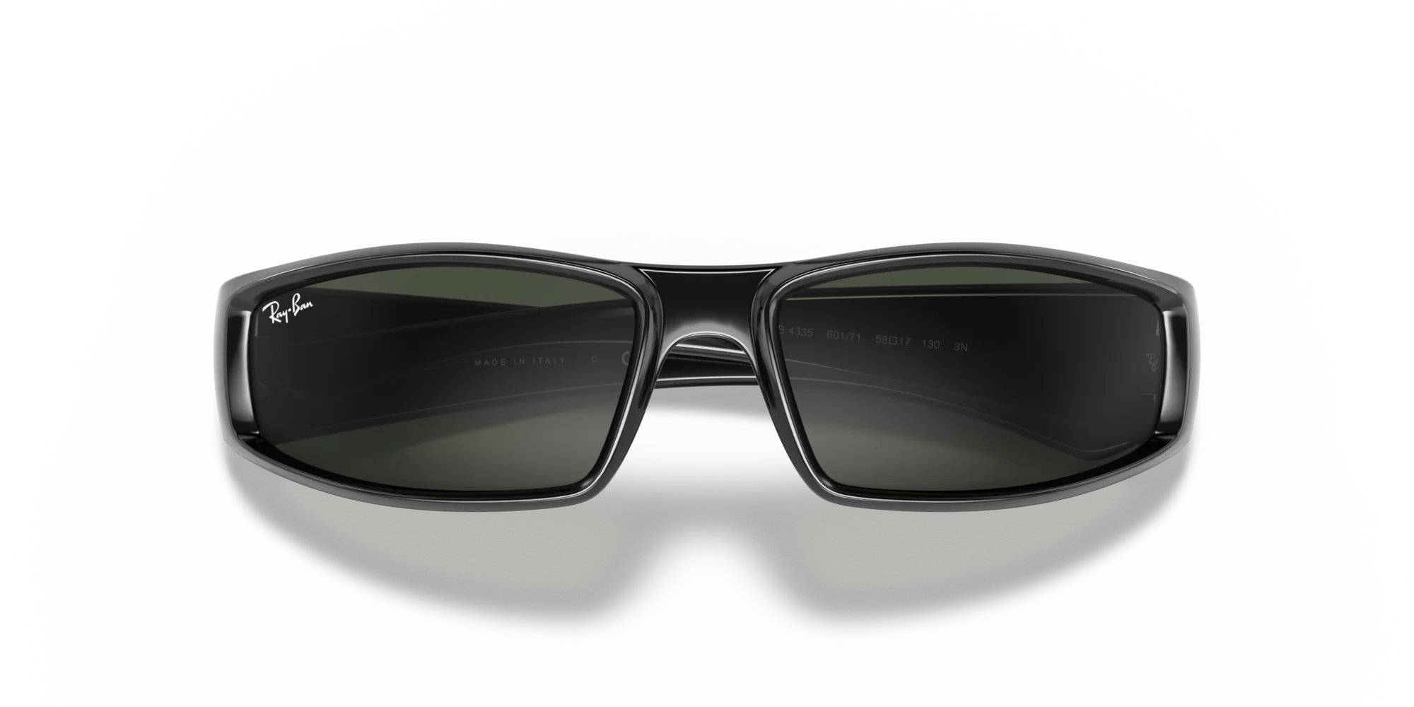 Ray-Ban RB4335 Güneş Gözlüğü 601/71 Black Dark Green 58 Ekartman