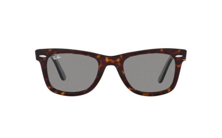 Ray-Ban Wayfarer 0RB2140 1382R5 Güneş Gözlüğü 50 Ekartman Havana Grey
