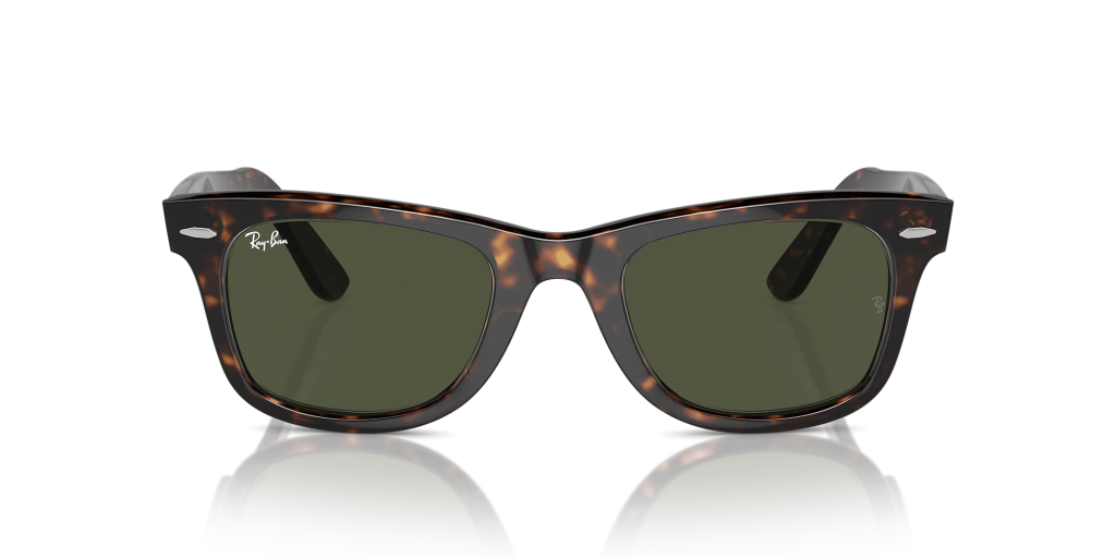 Ray-Ban Wayfarer 0RB2140 902 Güneş Gözlüğü 54 Ekartman Tortoise G-15 Green