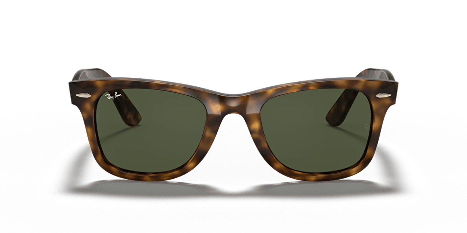 Ray-Ban Wayfarer Güneş Gözlüğü RB4340 710 50 Ekartman Light Havana G-15 Green