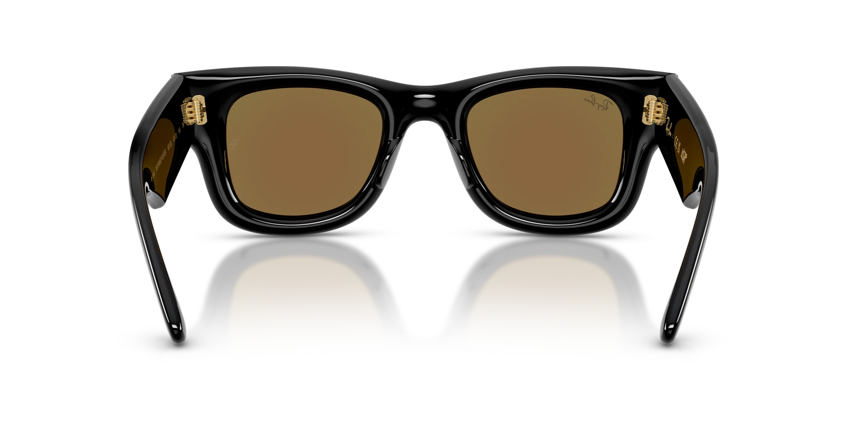 Ray-Ban Wayfarer Puffer A$AP ROCKY Özel Seri Güneş Gözlüğü RB4940 601/55 Black Light Green Mirror Blue 47 Ekartman