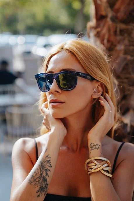 Ray-Ban Wayfarer Reverse Güneş Gözlüğü RBR0502S 6677VR Black Dark Green 50 Ekartman