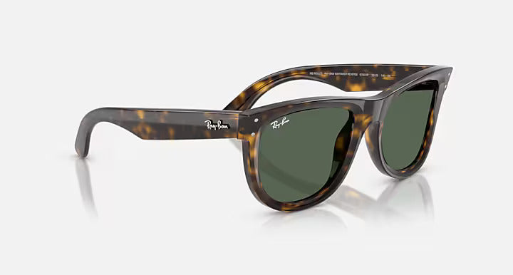 Ray-Ban Wayfarer Reverse Güneş Gözlüğü RBR0502S 6790VR 53 Ekartman Dark Havana Dark Green