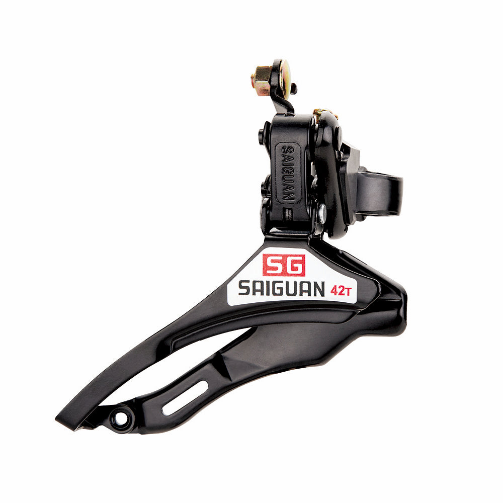 Saiguan Front Derailleur 42T Bottom Pull Black ART-203
