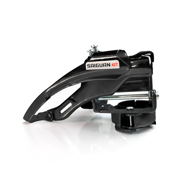 Saiguan Front Derailleur 42T Bottom/Top 28.6 / 31.8 Black ART-207