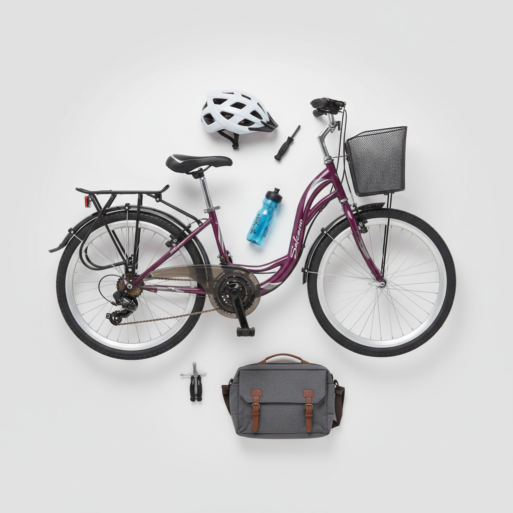 Salcano Bodrum 24 Jant Unisex Şehir Bisikleti 2026 Model