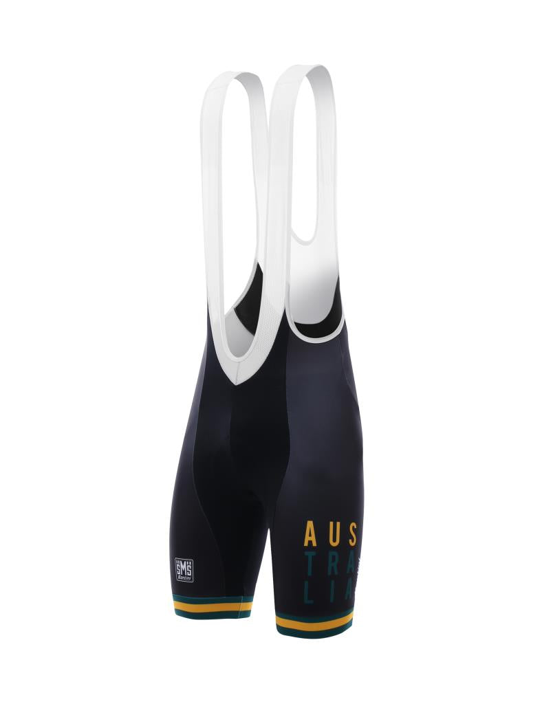 Santini Australia National Team Official Erkek Askılı Bisiklet Taytı RE1075MAX7AS