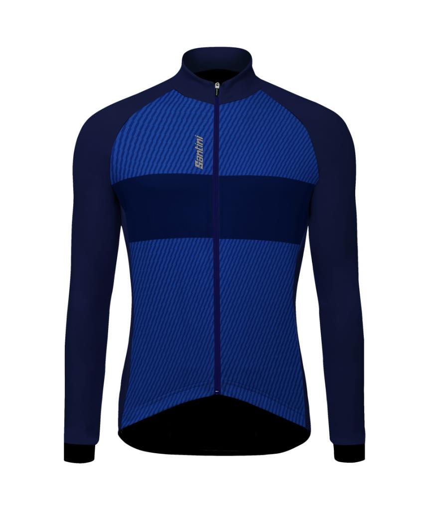 Santini COLLE Erkek Uzun Kollu Bisiklet Forması Kışlık Büyük Beden AW216075COLLE