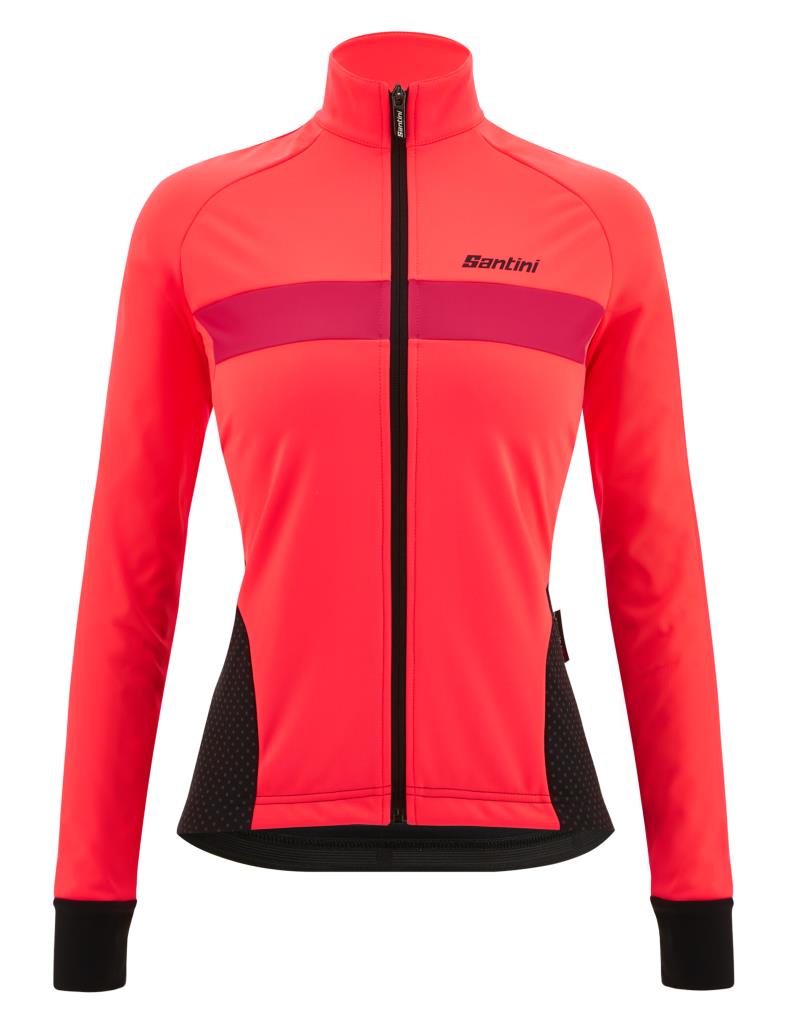 Santini CORAL BENGAL Kadın Kışlık Bisiklet Ceketi 3W51775CORALBENG