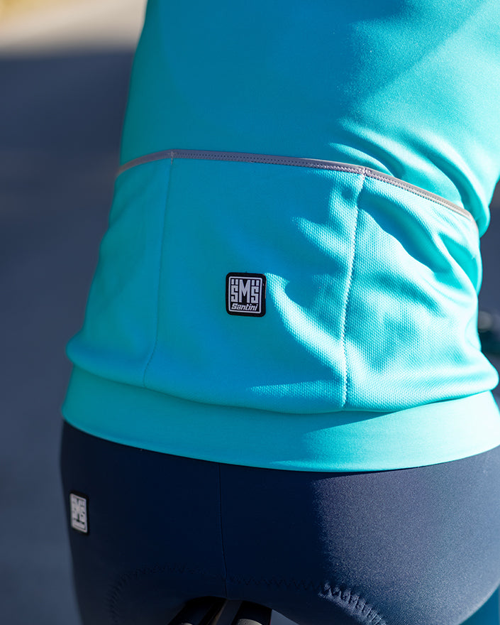 Santini Coral Bengal Kadın Termal Kışlık Bisiklet Forması 2W216175CORALBENG