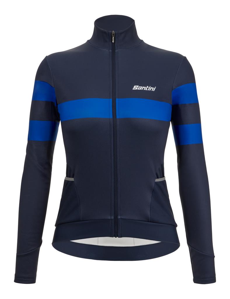 Santini Coral Bengal Kadın Termal Kışlık Bisiklet Forması 3W216175CORALBENG