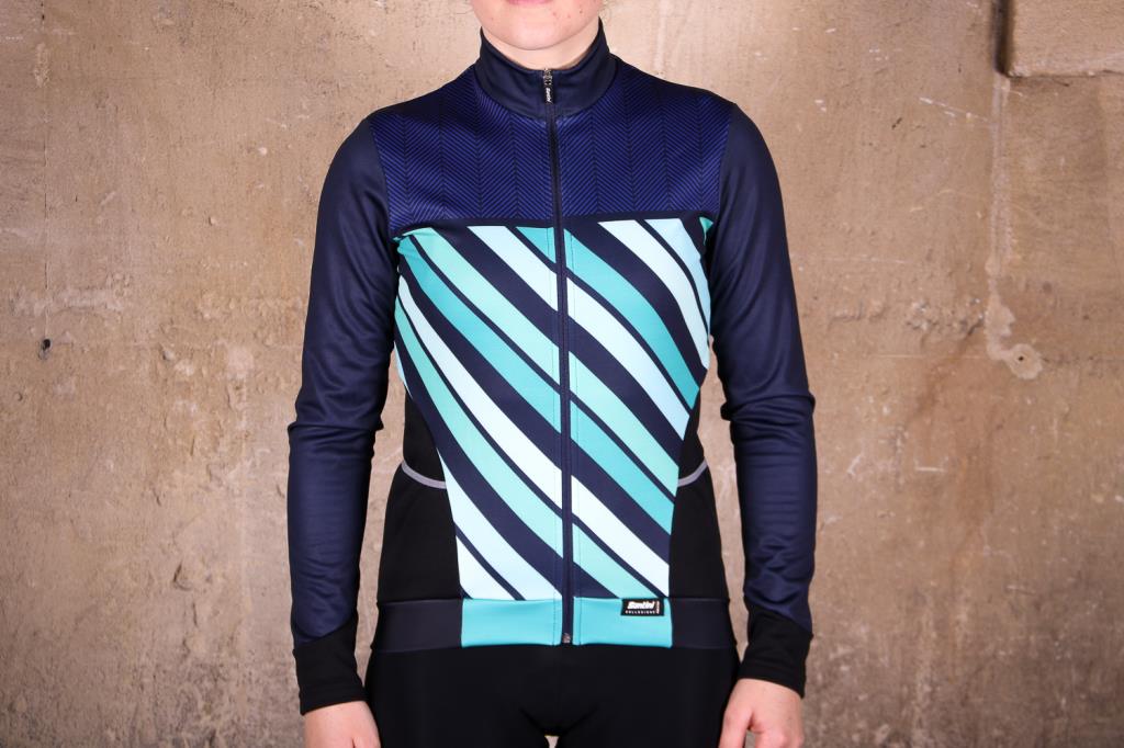 Santini Coral Raggio Kadın Kışlık Bisiklet Forması 1W216175CORALRAGG