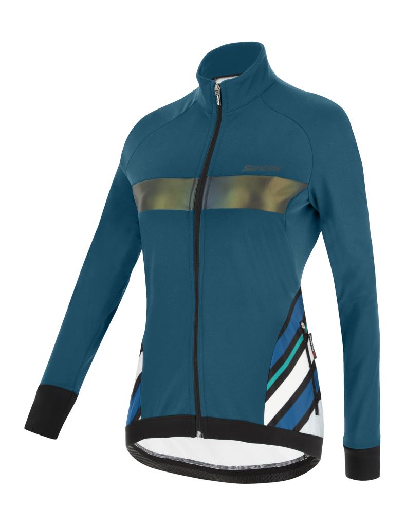 Santini Coral Raggio Polar Kadın Rüzgarlık Ceket 1W51775CORALRAGG