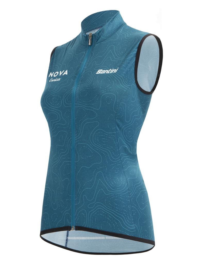 Santini EROICA NEBULA OPERA Kadın Rüzgarlık Yelek ER542L75NEBULOPER