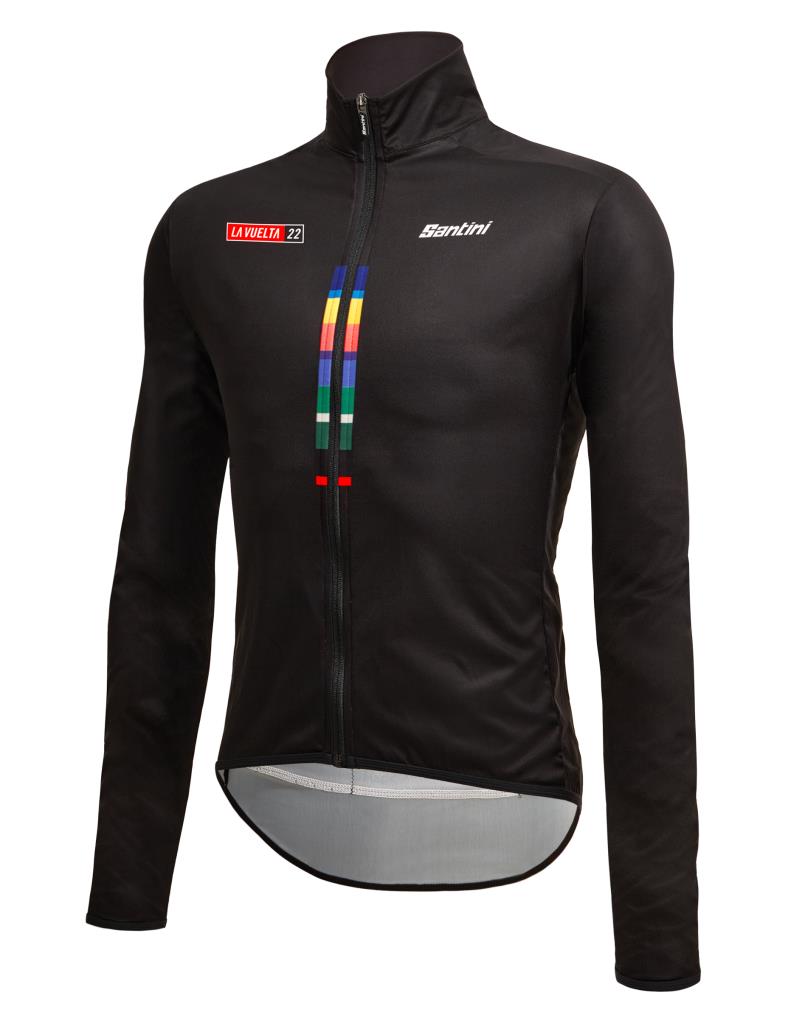 Santini GIST La Vuelta Official Erkek Rüzgarlık Bisiklet Ceketi RE33275GIST