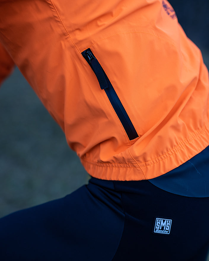 Santini GUARD MERCURIO Erkek Yağmurluk Bisiklet Ceketi 1W50775GUARDMERC