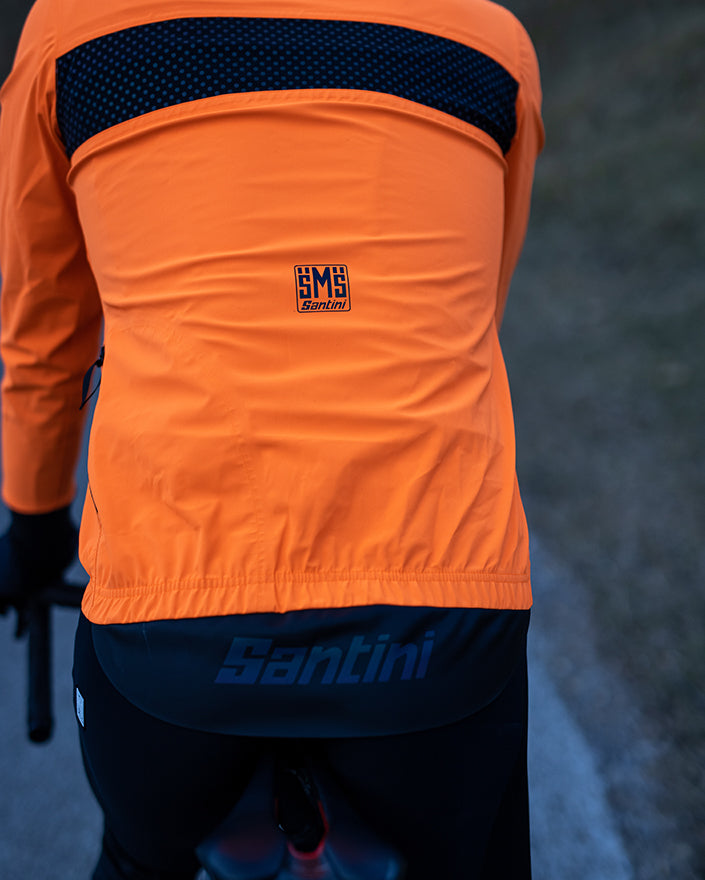 Santini GUARD MERCURIO Erkek Yağmurluk Bisiklet Ceketi 1W50775GUARDMERC