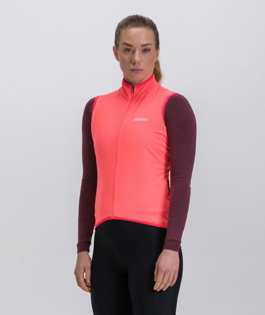 Santini Guard Nimbus Women's Raincoat Windbreaker Vest SP55275GUARDNIMB