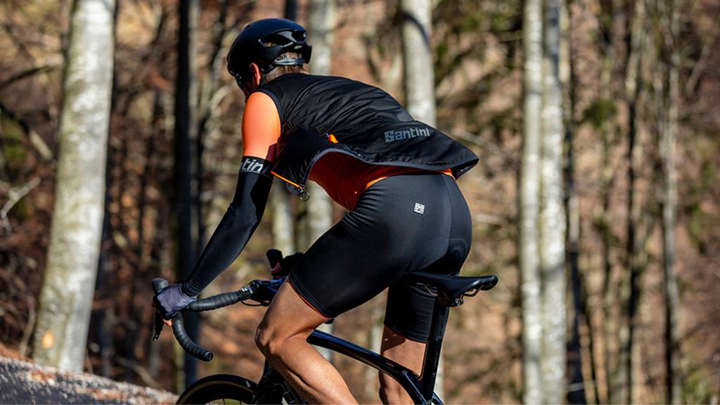 Santini GUARD NIMBUS Su Geçirmez Rüzgarlık Yağmurluk Yelek 1W55175GUARDNIMB