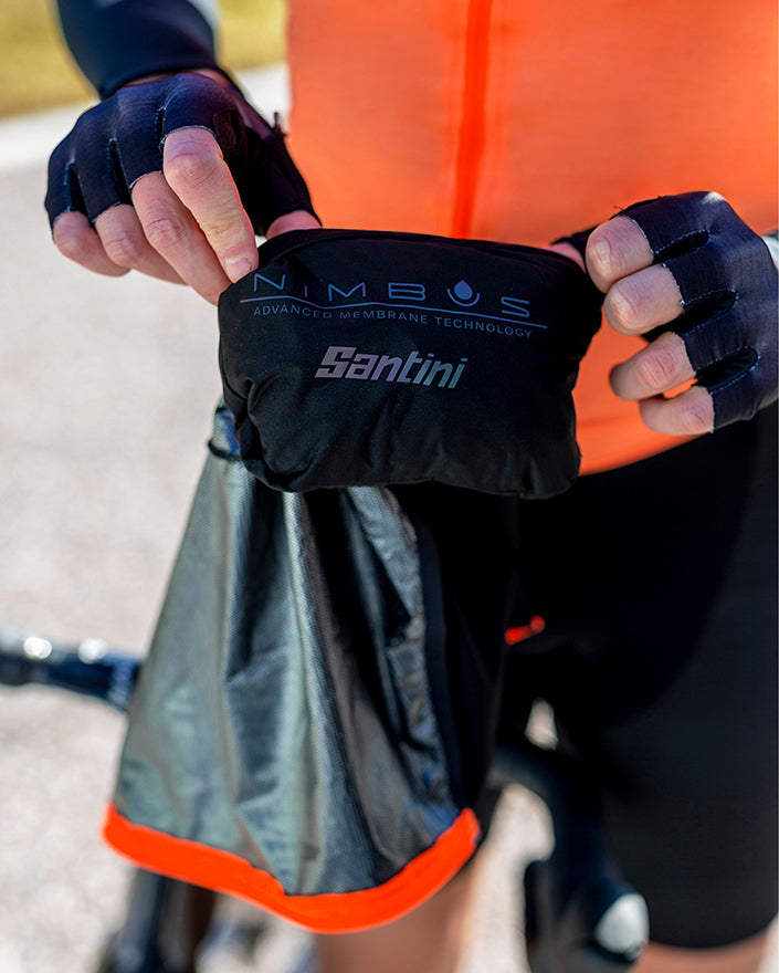 Santini GUARD NIMBUS Su Geçirmez Rüzgarlık Yağmurluk Yelek 1W55175GUARDNIMB