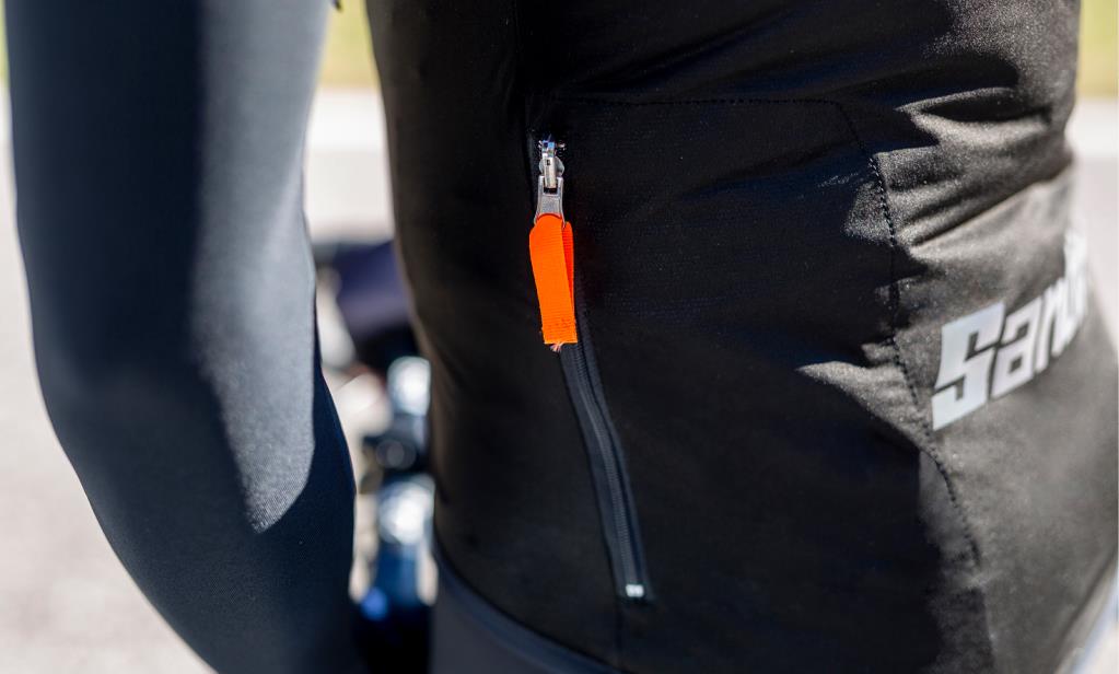 Santini GUARD NIMBUS Su Geçirmez Rüzgarlık Yağmurluk Yelek 1W55175GUARDNIMB