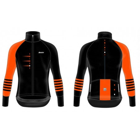Мужская зимняя велосипедная куртка Santini HERO 9C50775RHERO