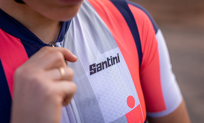 Santini Ironman AAHONOUI Kadın Bisiklet Forması 2I940L75CESLKAAHO