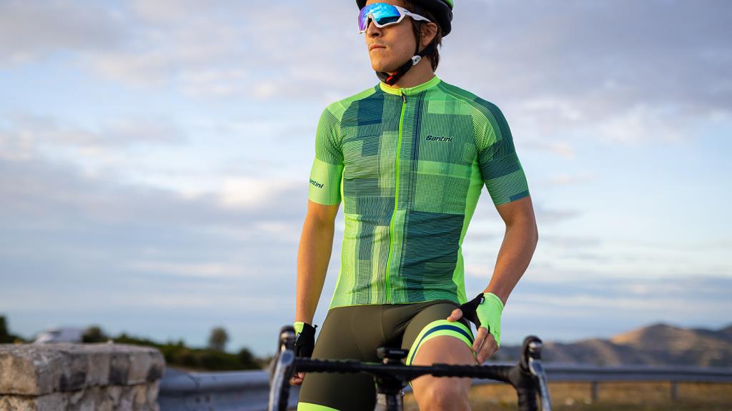 Santini Karma Kinetic Erkek Bisiklet Forması 2S94075KARMAKINE