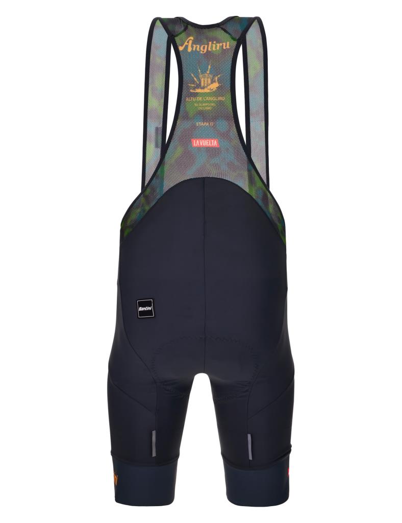 Santini La Vuelta Angliru Erkek Askılı Bisiklet Taytı RE1075FBLV23ANGL