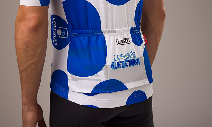 Santini La Vuelta King Of The Mountain Bisiklet Forması RE94075C22LVKOM