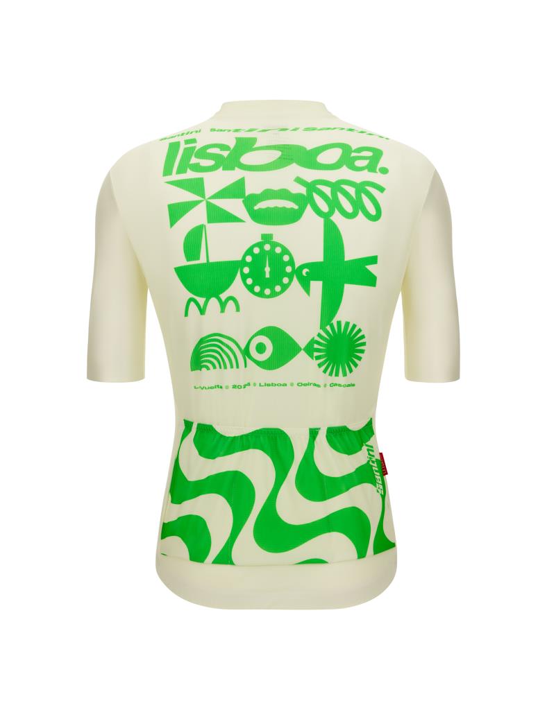 Santini La Vuelta Official Lisbona Cycling Jersey RE94075C24LVLISB