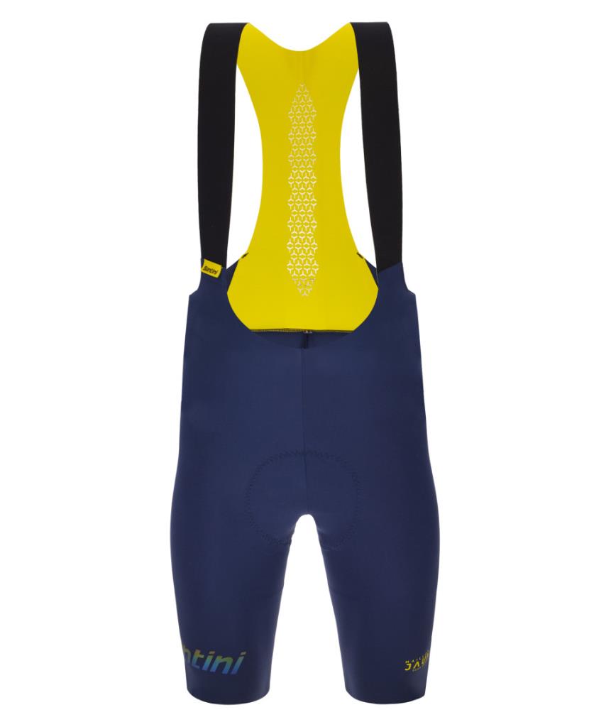 Santini Le Maillot Jaune Tour De France Official Özel Seri Erkek Askılı Bisiklet Taytı AS1075C3MJ29