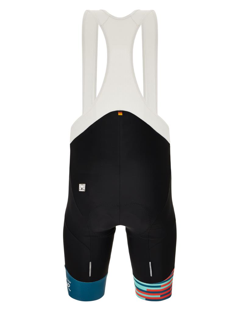 Santini Marlene Deutschland Tour Özel Seri Askılı Bisiklet Taytı Karma Kite Git Pad RE1075GITMARLE