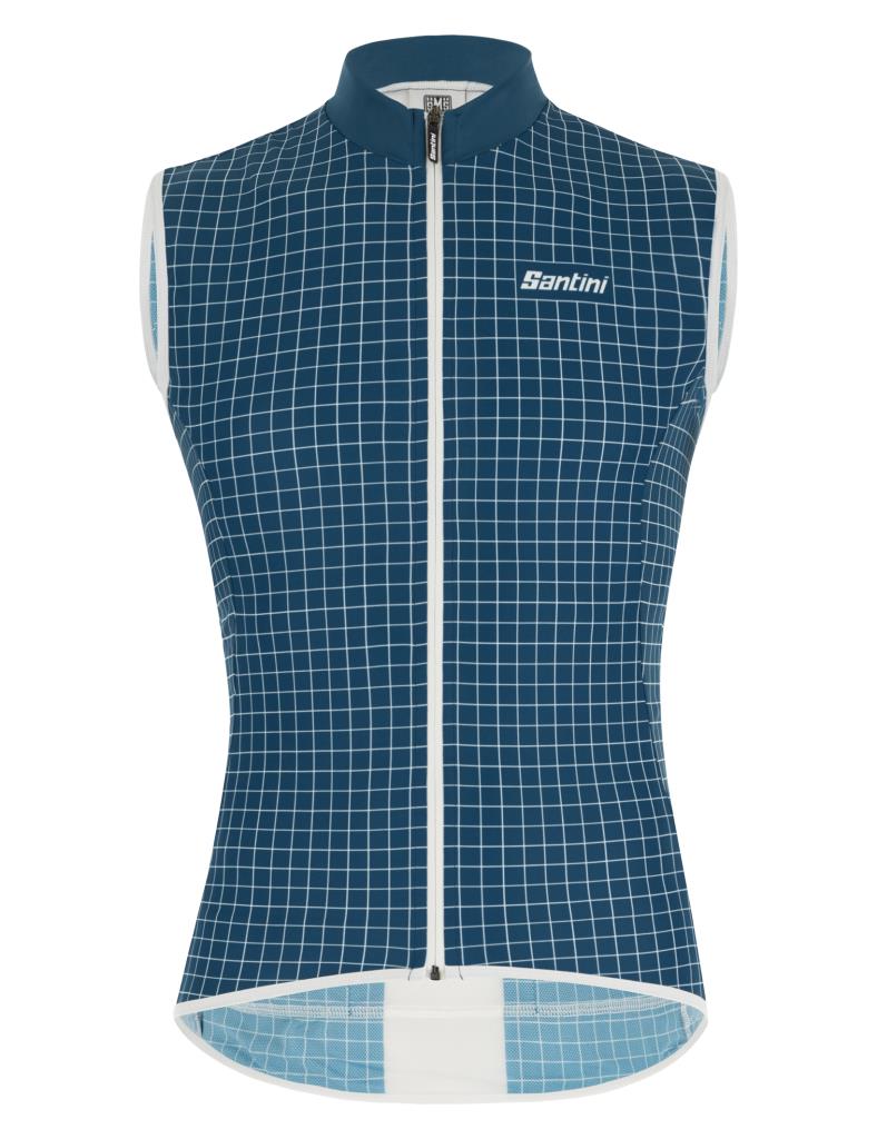 Santini Nebula Büyük Beden Erkek Rüzgarlık Yelek 1W54275NEBUL