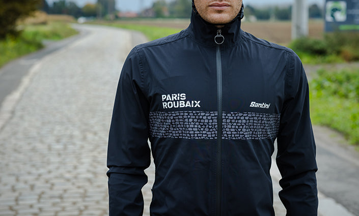 Santini Paris Roubaix Enfer Du Nord Polartec Rüzgarlık Ceket RE5077522PRENFR