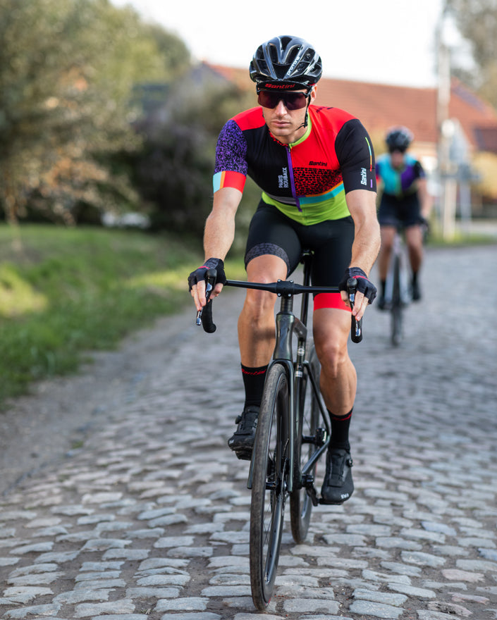 Santini PARIS ROUBAIX FORGER DES HEROES Kadın Bisiklet Forması RE94075C22PRFDH