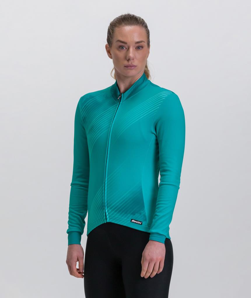 Santini Pure Dye Kadın Termal Bisiklet Forması 4W216175PUREDYE