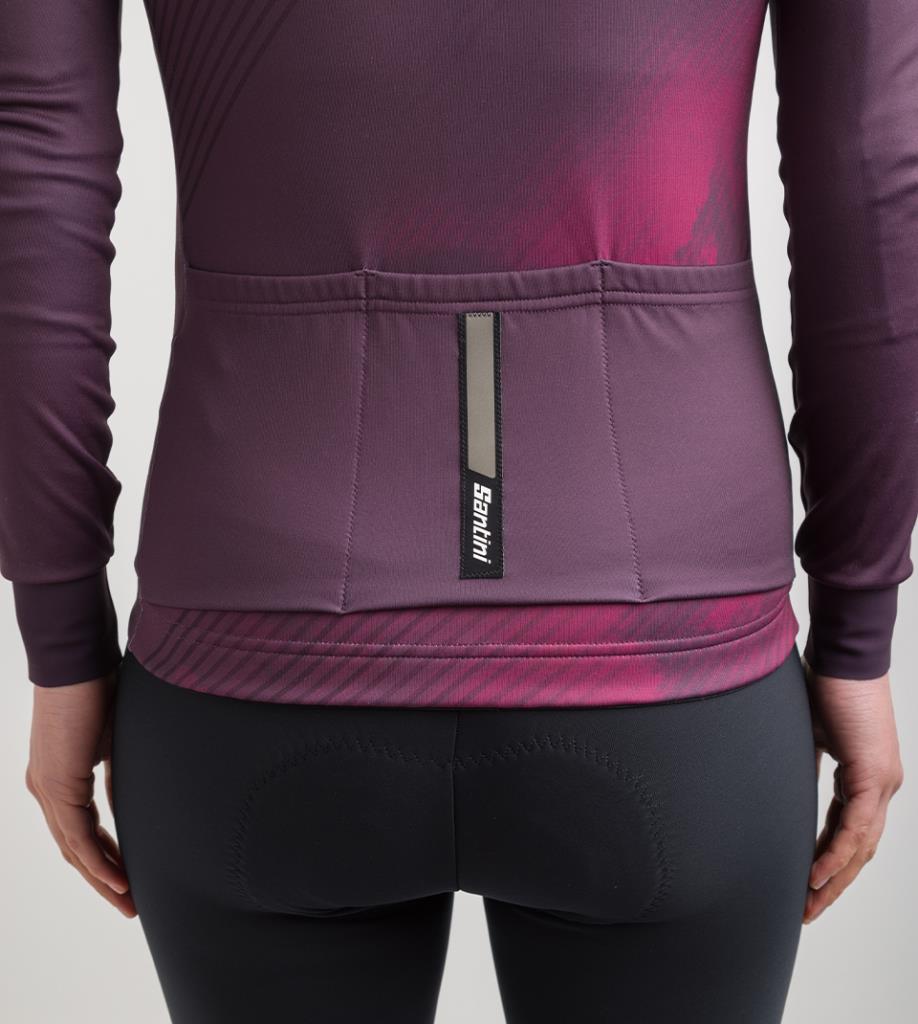 Santini Pure Dye Kadın Termal Bisiklet Forması 4W216175PUREDYE