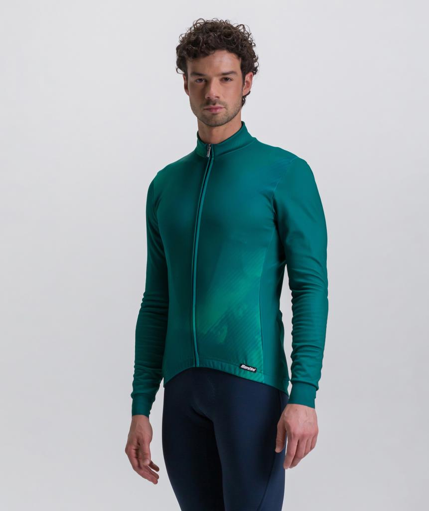 Santini PURE DYE Thermal Winter Cycling Jersey 4W216075PUREDYE