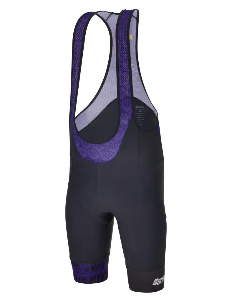 Santini PUY DE DOME Tour De France Özel Seri Unisex Askılı Bisiklet Taytı RE1075FBPDD3TDF