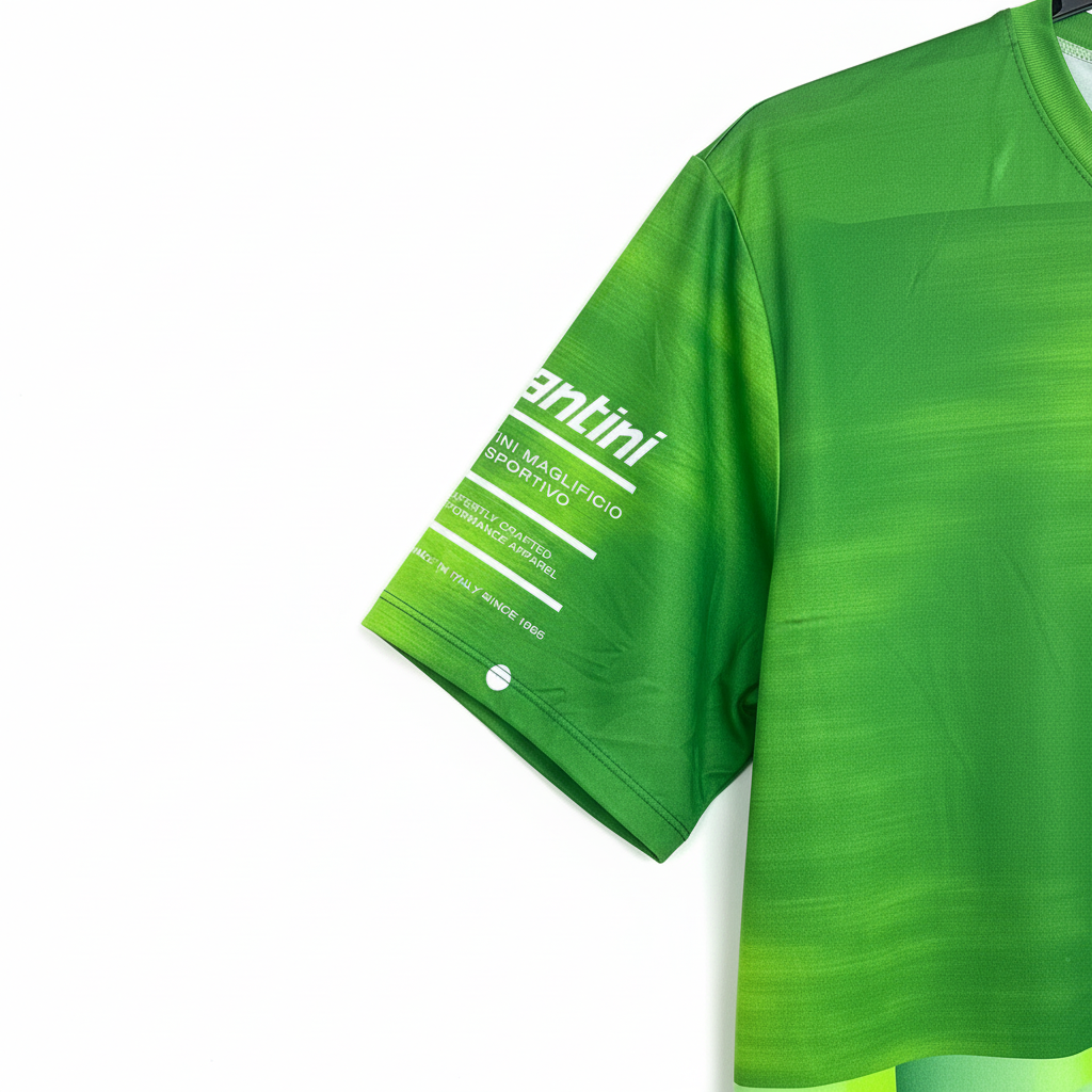 Santini Slam Büyük Beden Erkek Tenis Tişörtü TN499GLLSLAM