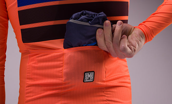 Santini SLEEK BENGAL Büyük Beden Erkek Uzun Kollu Yazlık Bisiklet Forması 3S215075ESLKBENG